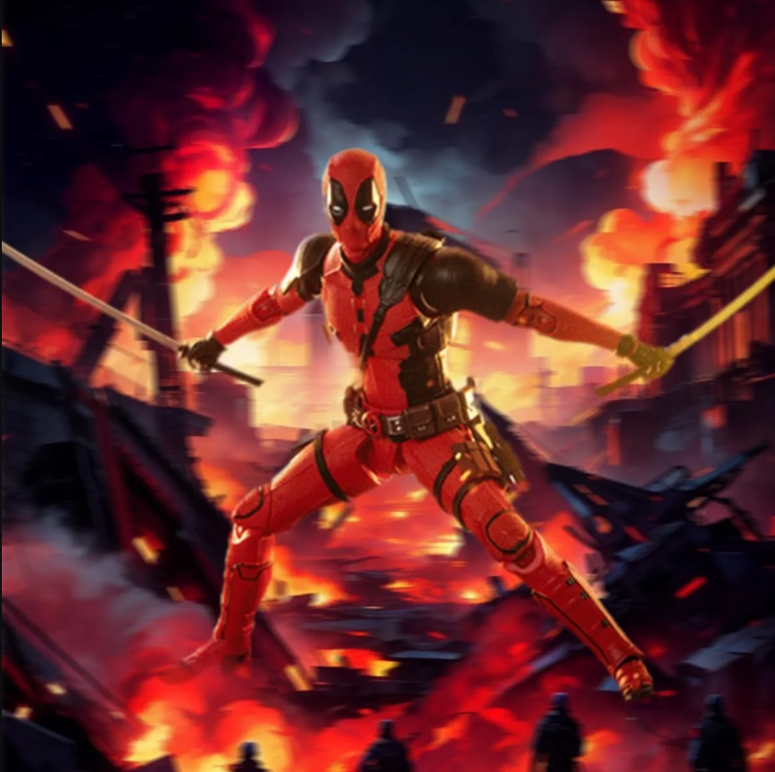 2024 New Wolverine & Deadpool Movie Edition Action Figures - Superhero Collectible Set (2 PCS) | Anime-Inspired Christmas Gifts for Kids & Fans