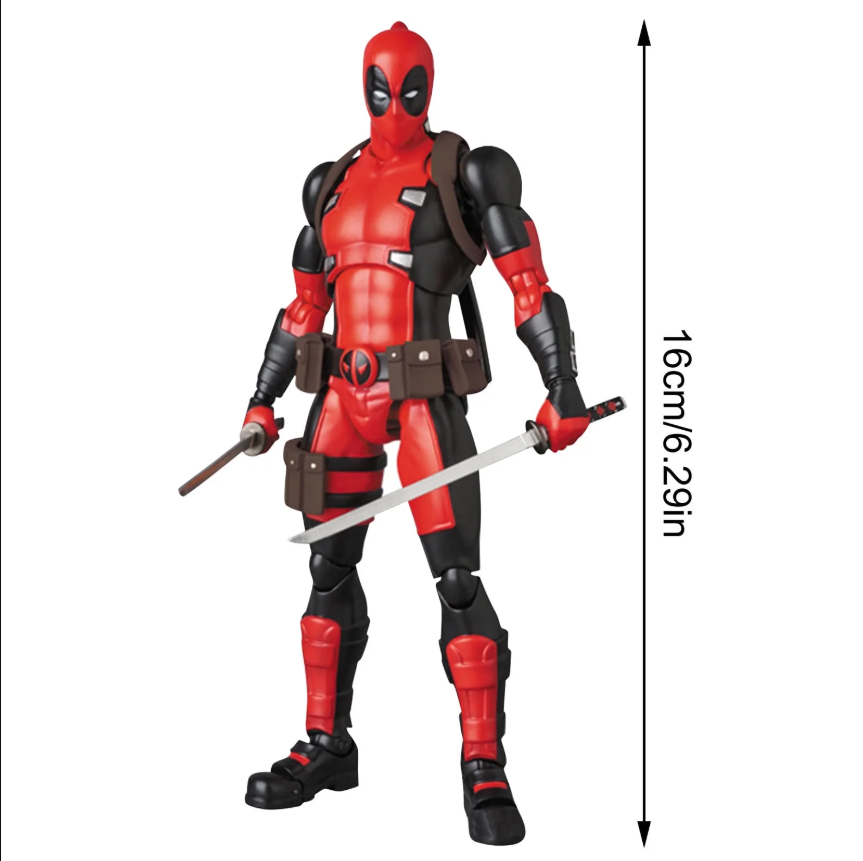 2024 New Wolverine & Deadpool Movie Edition Action Figures - Superhero Collectible Set (2 PCS) | Anime-Inspired Christmas Gifts for Kids & Fans