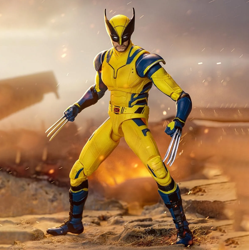 2024 New Wolverine & Deadpool Movie Edition Action Figures - Superhero Collectible Set (2 PCS) | Anime-Inspired Christmas Gifts for Kids & Fans